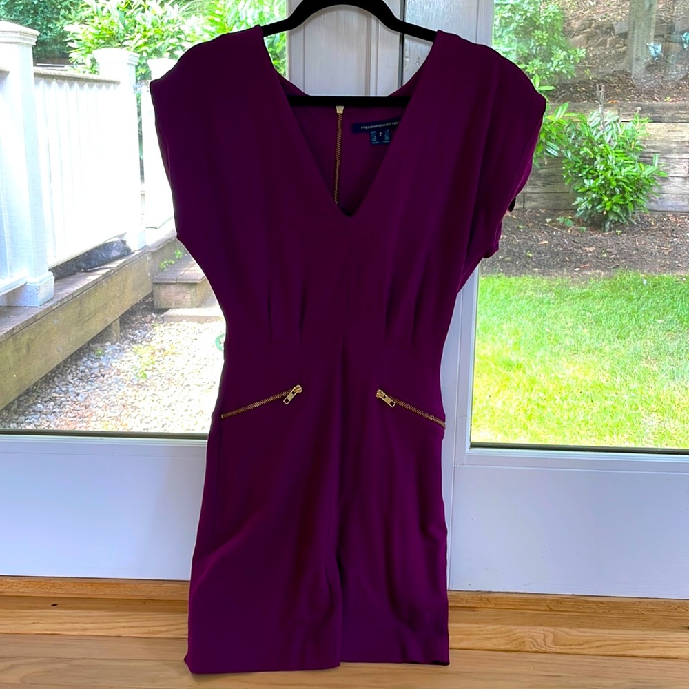 Purple French Connection dress